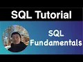 SQL tutorial 3 Basic SQL fundamentals