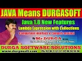 Java 8 Lambda Expression with Collections Comparator interface compare method