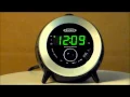 Jensen JCR-225 Dual Alarm Projection Clock Radio