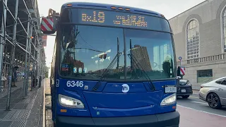 2025 New Flyer XD60 6346 on the Bx19 at 149th Concourse