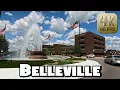 Driving Around St Louis Suburb Belleville Illinois in 4k
