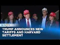 Download Lagu Trump Unleashes on Tariffs, Ukraine, and Ivy League Scandals