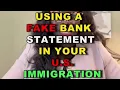 Using a Fake Bank Statement In Your U S Immigration Application