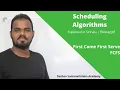 FCFS First Come First Serve - Scheduling Algorithms in Sinhala AL ICT SE CS IT