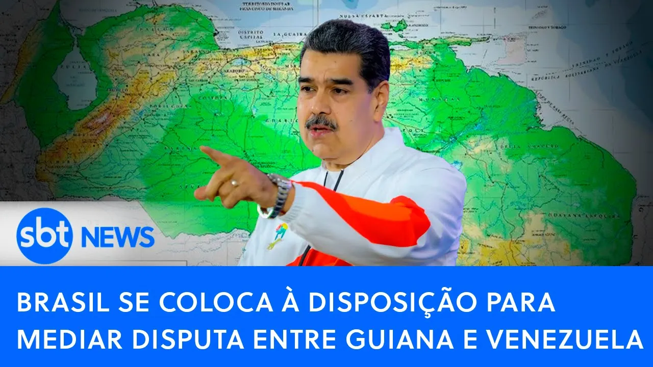 ????Brasil Agora: Brasil se coloca à disposição para mediar disputa entre Guiana e Venezuela