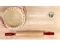 How to roll out pie crust