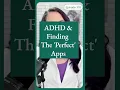 Choosing Productivity Apps for Your AD Brain