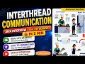 Inter Thread Communication in Java wait notify notifyAll Java Interview Questions