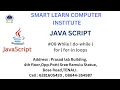 javascript while do-while for for-in loops