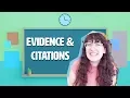 How To Write An Essay Evidence and Citation