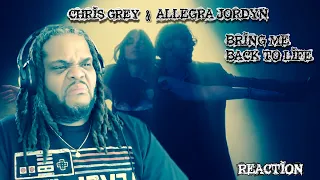 giving 007 vibes chris grey u0026 allegra jordyn bring me back to life reaction 