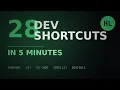 28 Developer Shortcuts in 5 Minutes Terminal Git VS Code IntelliJ