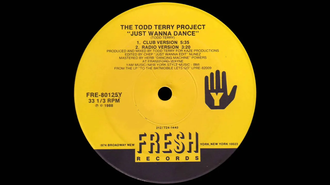 The Todd Terry Project - Just Wanna Dance (Club Mix)