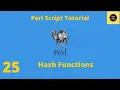 Hash Functions - Perl Script Basics Tutorial