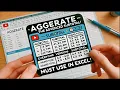 AGGREGATE Function in Excel - The Advanced SUBTOTAL You MUST Use