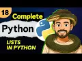 Lec 18 Lists in Python Python Full Course 2025