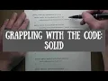 Grappling With the Code SOLID Principles Part 1