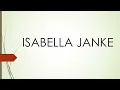ISABELLA JANKE