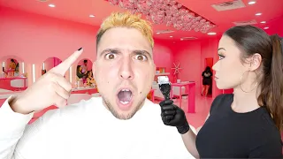MY GIRLFRIEND DYES MY HAIR