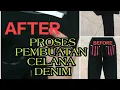 Download Lagu PROSES PEMBUATAN CELANA DENIM CEWEK MODEL JEANS