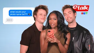 Outer Banks Cast Texts Their Fans Etalk