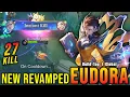 Lagu 27 Kills!! Eudora Revamp Best Build and Emblem!! - Build Top 1 Global Eudora ~ MLBB