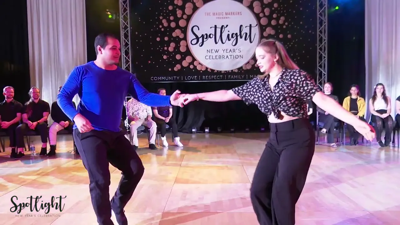Spotlight New Year's Celebration 2023 Novice Jack & Jill - Riley Anderson & Joah Bickley