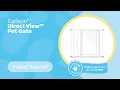 Carlson Direct View Pet Gate - Install Tutorial