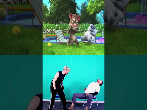 Talking Tom - Balloon War #shorts