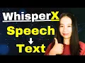 Best FREE Speech to Text AI - WhisperX