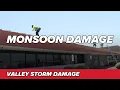 Phoenix West Valley monsoon storm damage and cleanup