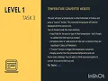Level1 Task3 Temp Converter