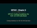 HIT220 221 ICD-10-CM code book Chapter 6 Coding Guidelines Updated 2017