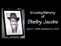 Shelby Jacobs A Celebration of Life