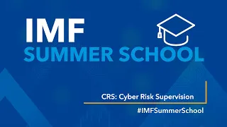 IMF Summer School Cyber Risk Supervision CRSx  IMF Summer School Cyber Risk Supervision CRSx