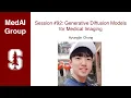 MedAI Generative Diffusion Models for Medical Imaging Hyungjin Chung