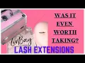 VLOGTOBER LASH EXTENSION CLASS WITH LIVBAY LASHES AND WHATS IN MY KIT
