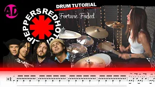 Download Fortune Faded - Red Hot Chili Peppers - Drum Cover (Drum Score) MP3