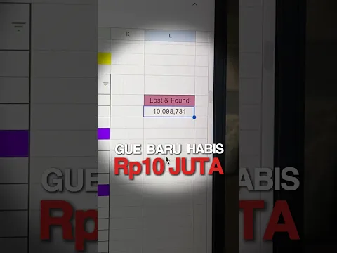 aku habis 10 juta rupiah cuma buat..