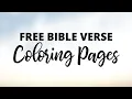 Free Printable Bible Verse Coloring Pages