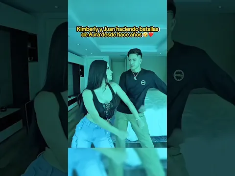 JUAN Y KIMBERLY HACIENDO BATALLAS DE AURA HACE AÑOS 😂 | #jukilop #shorts #kimberlyloaiza