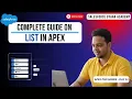 List in Apex Collection Complete Guide on List with Real-Life Examples Apex Pro Series Day 13