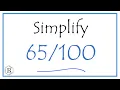 How to Simplify the Fraction