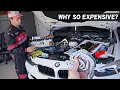 WHY COST SO MUCH TO REPLACE TIMING CHAIN ON BMW