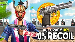 DESERT EAGLE AIM LOCK TRICK 🤯 || 100% Accuracy + 0% Recoil