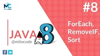 Java 8 Tutorial - 8 ForEach RemoveIf Sort