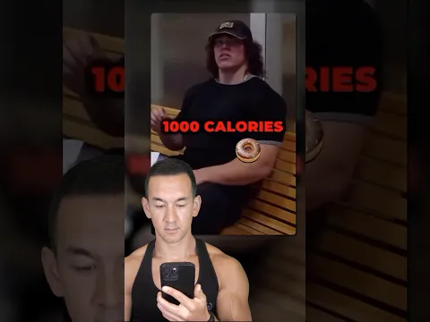 If you ate 1000 calories of donuts...