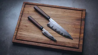 Hand Forged Gyuto and Petty Knives with Nate the Blademaker