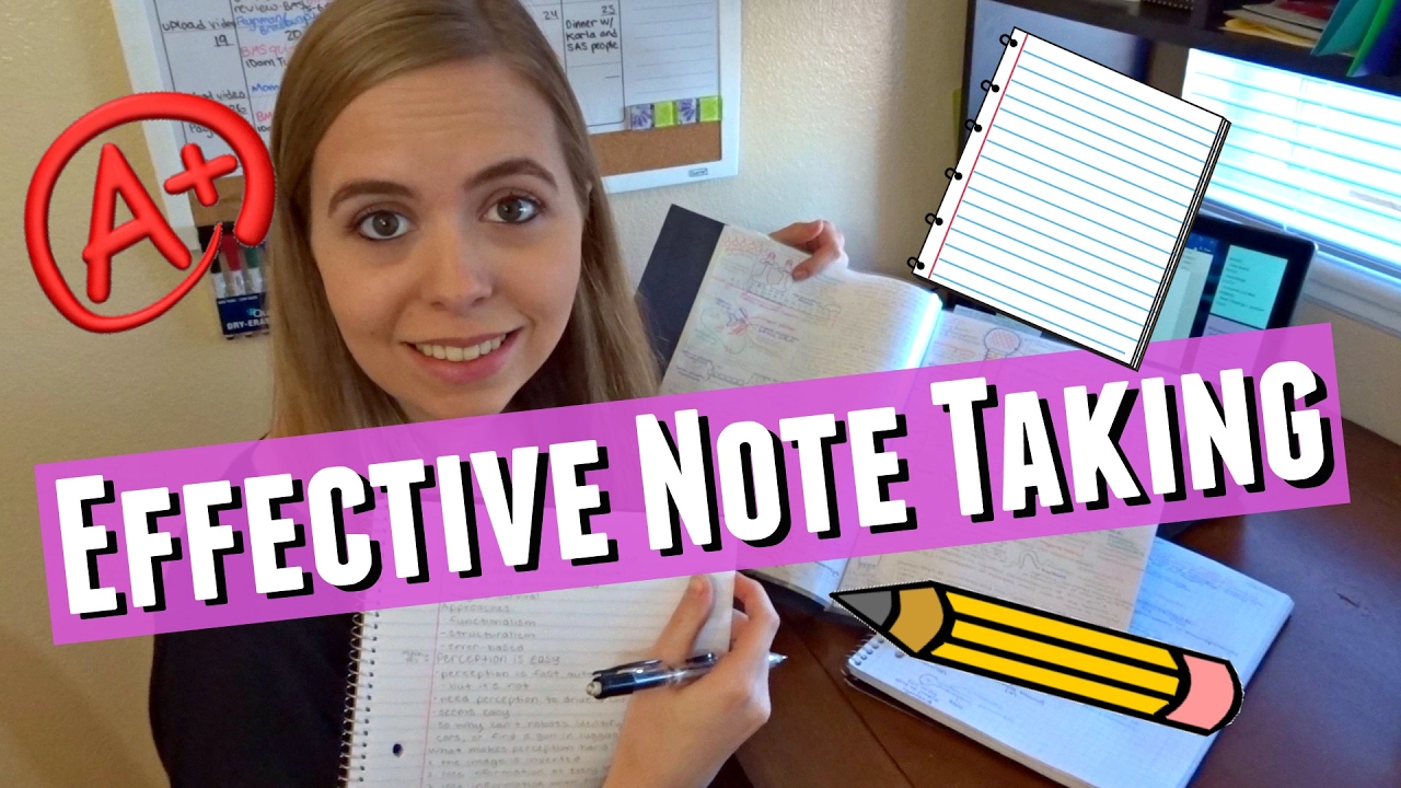 How to Take Notes for College // Different Methods of Note Taking