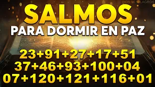 Salmos Para Dormir en Paz I Biblia Hablada 23,91,27,17,51,37,46,93,100,4,7,120,121,116,1